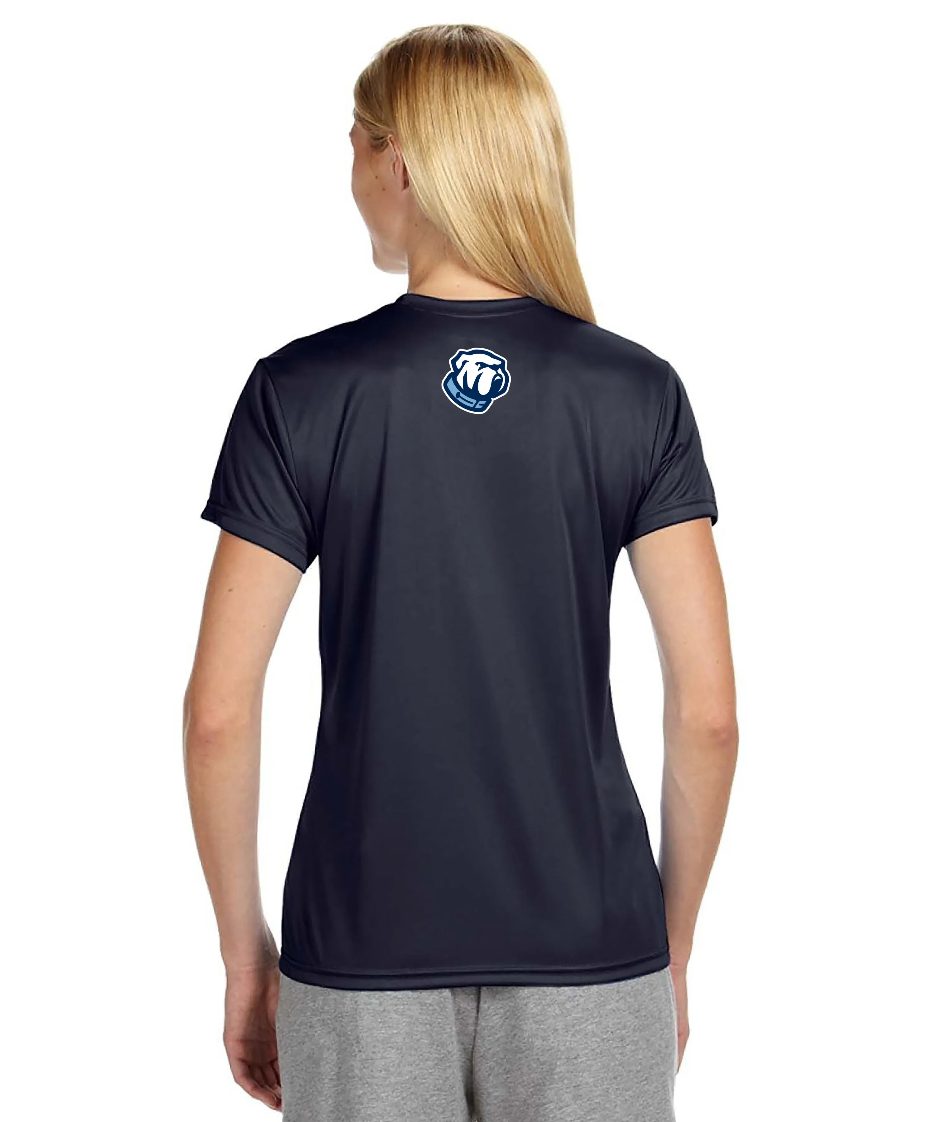 The Citadel C, Club Sports - Women's Basketball, A4 Ladies' Cooling Performance T-Shirt