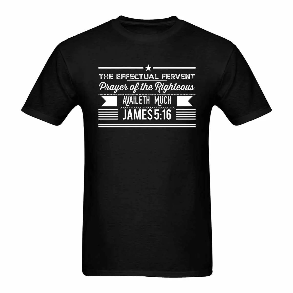 Uniquely You Mens T-Shirt / Inspiration / James 5:16 / Shirt Style (26)