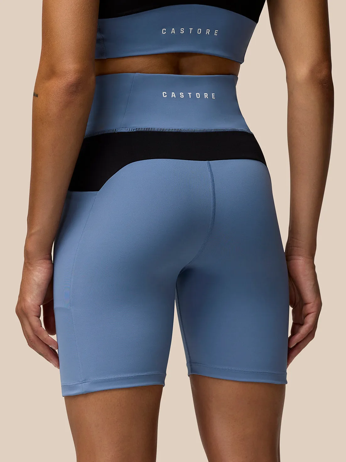 Women's Apex Training Cycle Shorts - Light Blue