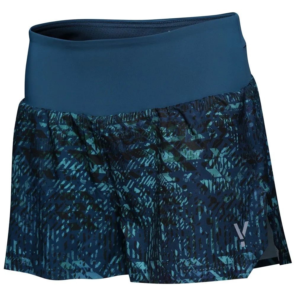 Womens Luna Shorts (Petrol Print)