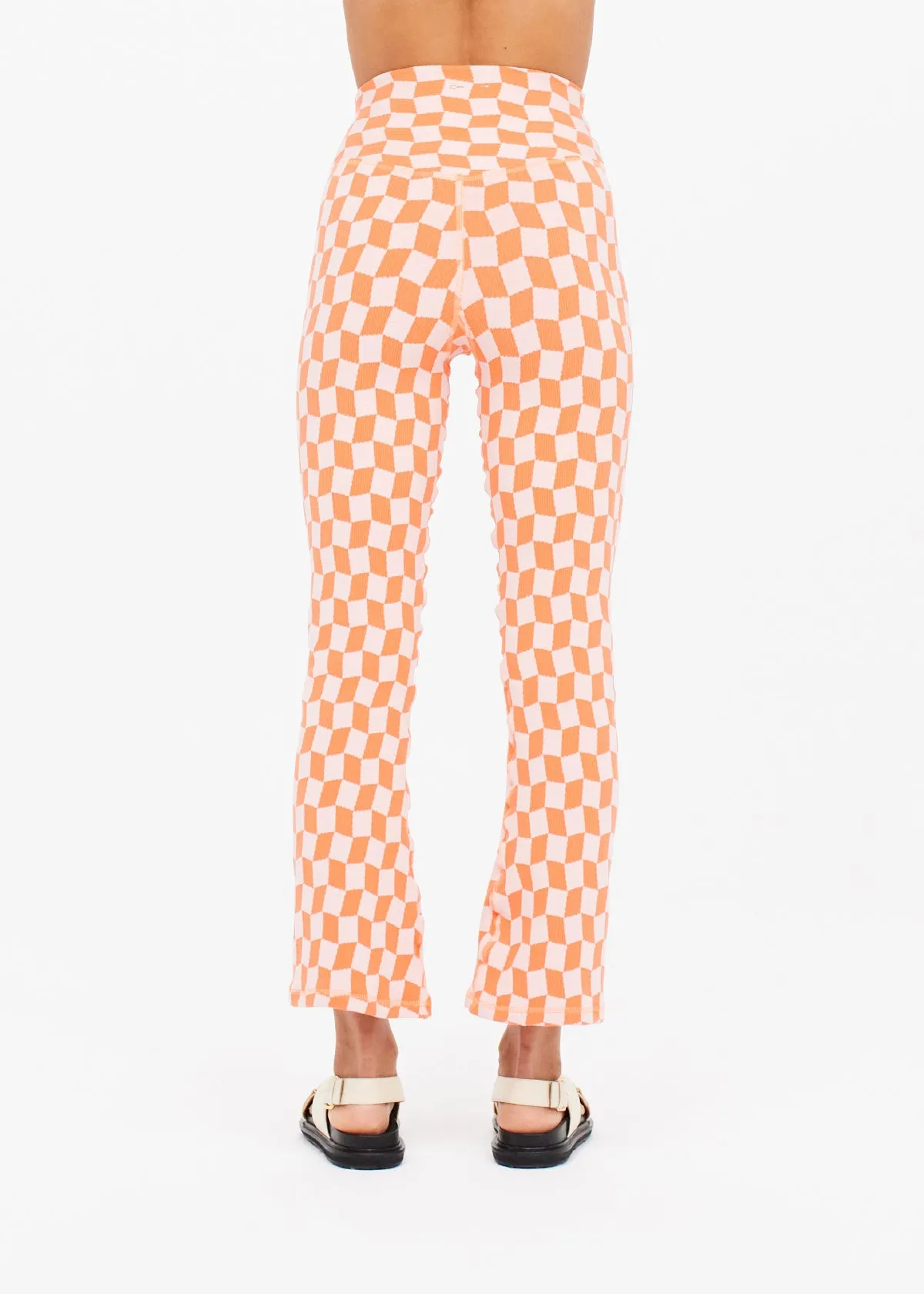 Yosemite Thia Flare Pant, Check