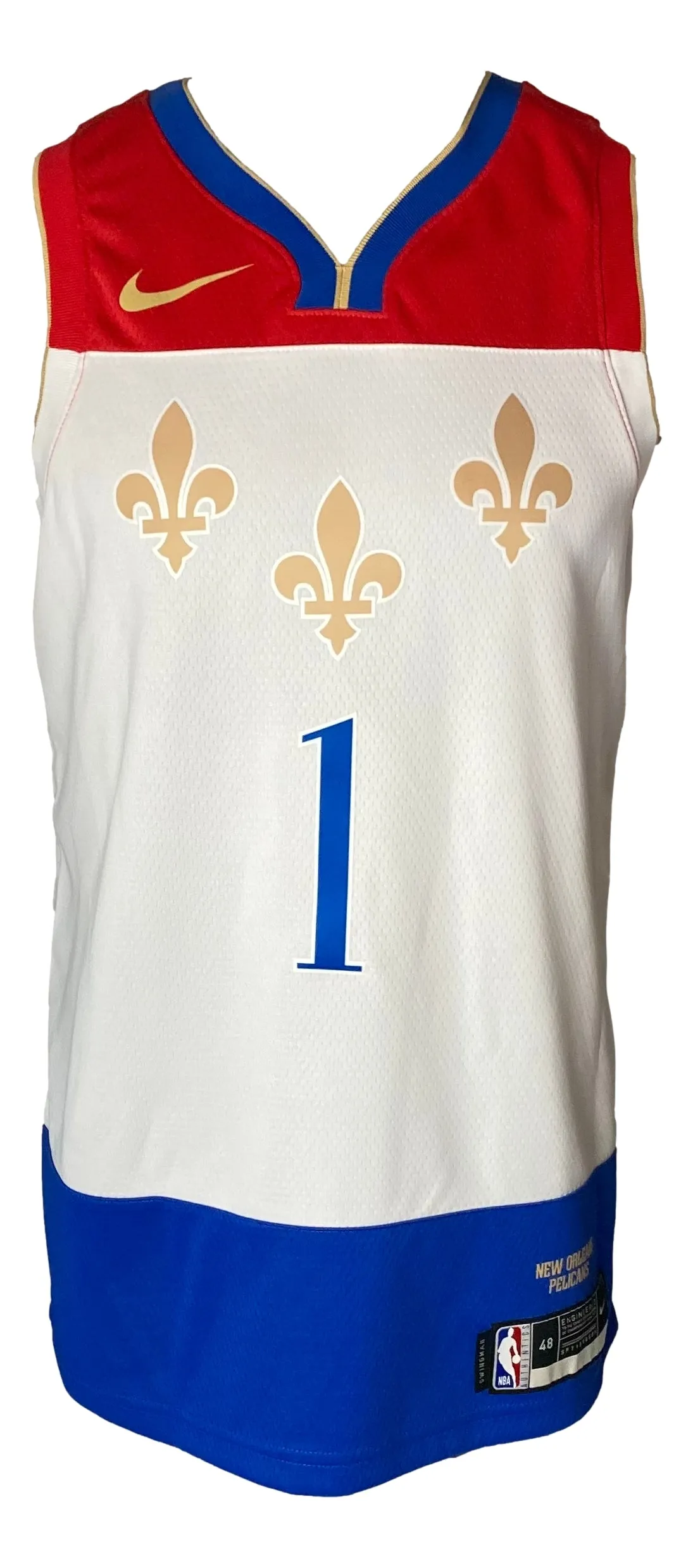 Zion Williamson Signed Pelicans Nike Swingman Basketball Jersey Fanatics